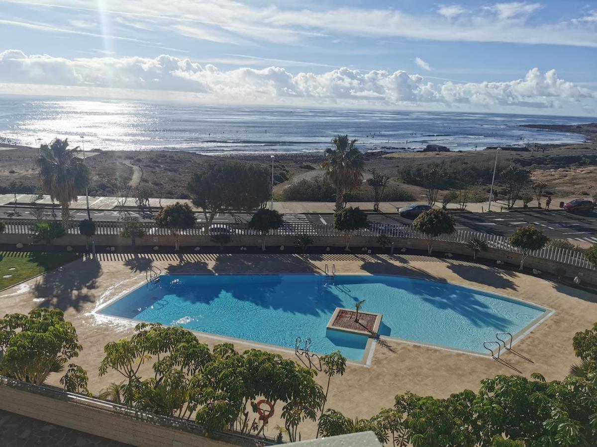 Appartamento Modern Sea View Duplex With Parking El Médano Esterno foto
